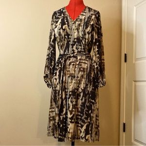 Mock Wrap Dress